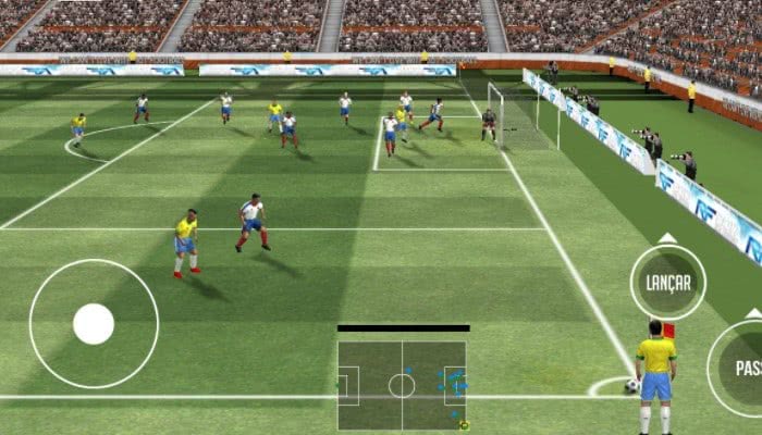 jogo de futebol para celular Android